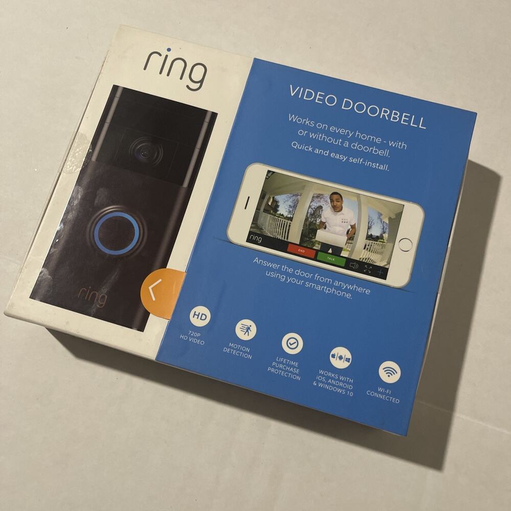 Ring Video Doorbell (1st Gen) Bronze‎ ***NEW***
